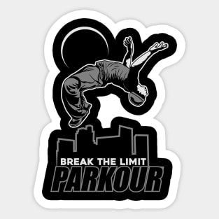 PARKOUR BREAK THE LIMIT Sticker